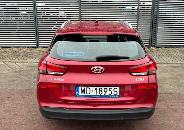 Hyundai I30 cena 59850 przebieg: 80593, rok produkcji 2021 z Gniewkowo małe 92